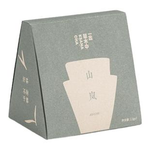 一念草木中春茶山岚栀子花绿茶茉莉花茶原叶功夫茶包焖泡袋泡茶