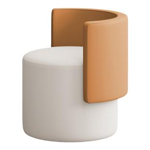 奶油风化妆凳轻奢高级感化妆椅梳妆台专用凳子女生卧室美甲椅子