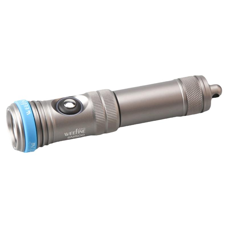 WEEFINE SN1500 潜水强光手电筒水下摄影补光照明装备1500流明