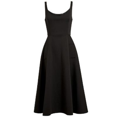 法式高级感网红连衣裙朱锁锁同款