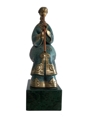 必禧利纯铜欧式风艺术品人物雕塑