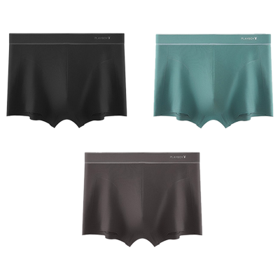 花花公子舒适棉内裤透气柔软