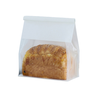 食品级铁丝封条八边封土司袋防油450g吐司面包袋烘焙包装袋子50个