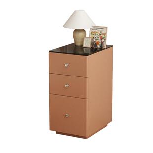 三梦极窄实木床头柜简约现代小型床边柜2024新款轻奢高级感收纳柜