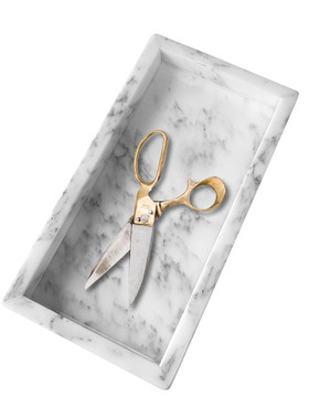 石大理石收纳北欧样板房托盘定制