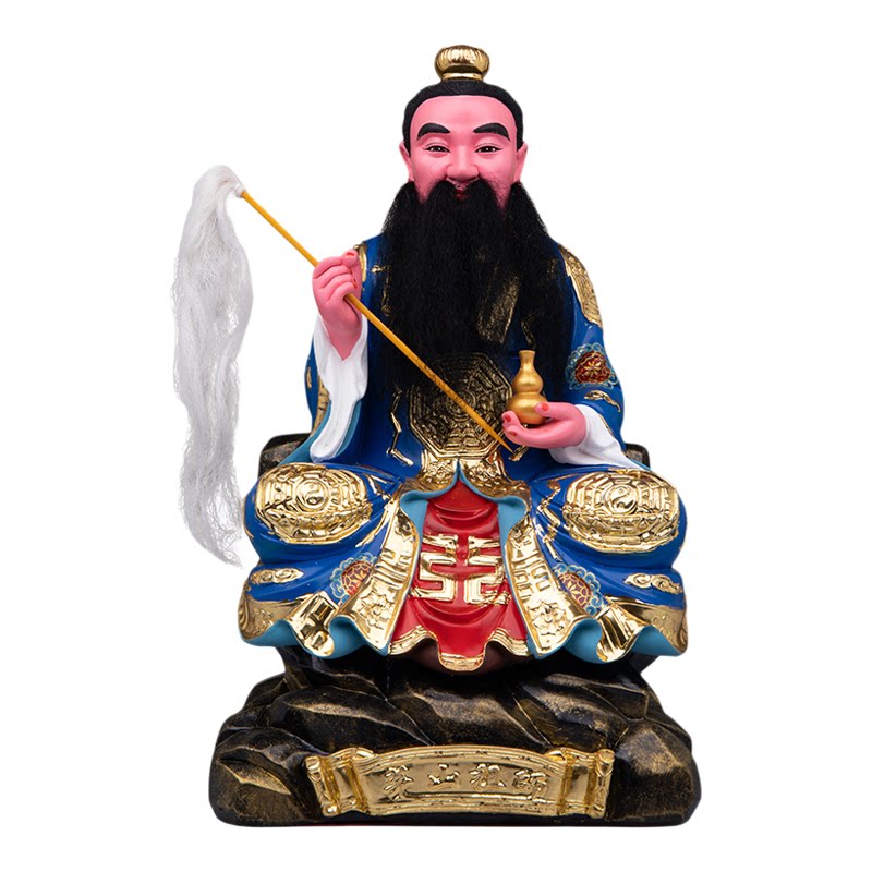 康盛树脂供奉摆件中式茅山祖师像