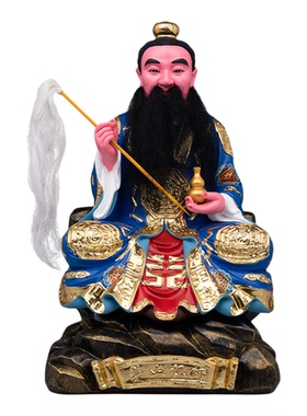 康盛树脂供奉摆件中式茅山祖师像