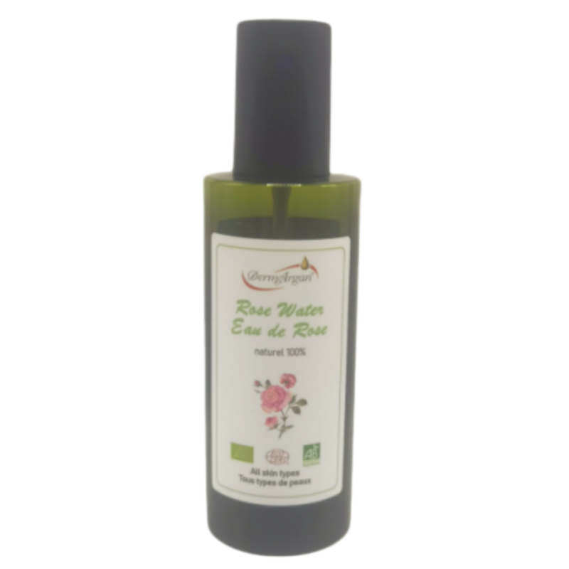 Dermargan大马士革玫瑰纯露补水保湿提亮肤色平衡水油喷雾100ml