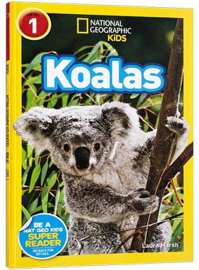 第一阶段美国国家地理儿童英语分级阅读 National Geographic Kids Readers Level 1 初阶低幼儿动物小百科启蒙绘本英文原版绘本