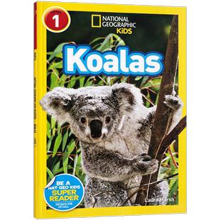第一阶段美国国家地理儿童英语分级阅读 National Geographic Kids Readers Level 1 初阶低幼儿动物小百科启蒙绘本英文原版绘本