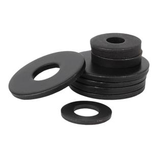铁发黑平垫片加大加厚超薄螺丝垫片圆形金属垫圈M3M4M5M6M8M10M12