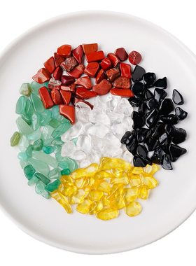 【普陀山正品】水晶五色石原石