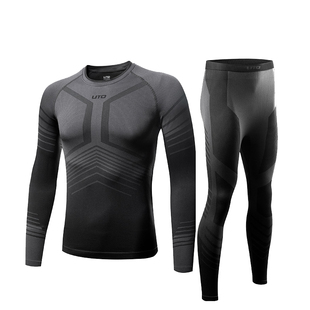 UTO悠途滑雪速干衣男户外运动骑行保暖内衣女功能排汗内衣裤套装
