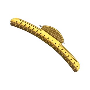 发葳鹅美发夹子月牙夹理发夹铝质剪发专用定位夹无痕夹分区夹