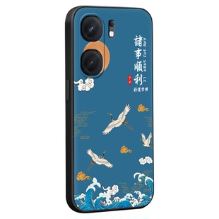 秋昊适用于vivoiqooneo9pro软硅胶手机壳v2339a全包防摔保护套iqooneo9spro时尚新款男女外壳v2339fa国风潮流