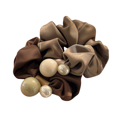 新款韩系高级感珍珠大肠发圈头绳