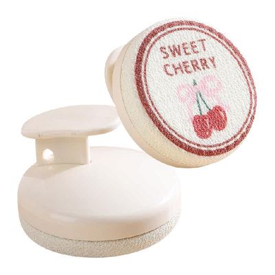 强力樱桃圆形手握式搓澡刷浴刷