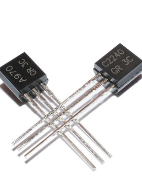 音频对管A970C2240东芝三极管