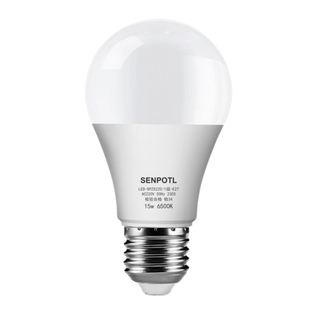 LED节能灯泡家用三色变光超亮护眼E27螺口螺纹双色可调吊灯白球泡