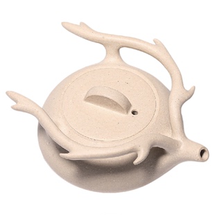 陈鸣远传人宜兴紫砂壶纯手工原矿白段泥单人功夫泡茶小茶壶灵鹿