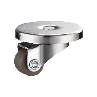 迷你万向轮小号免打孔小型滑轮移动底座粘贴式家具橡胶轮静音脚轮