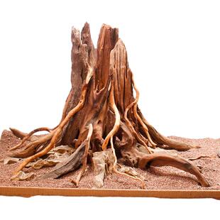 生命之树沉木骨架树桩60鱼缸造景树干原木树根摆件全套装成品树头