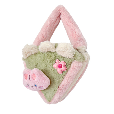 deartea毛绒多巴胺可爱蛋糕造型