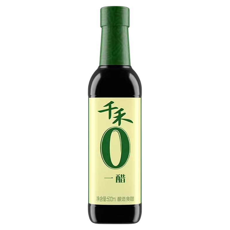 千禾一醋零添加500ml家用陈醋