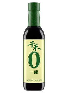 千禾一醋零添加500ml家用陈醋