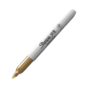 Sharpie锐意记号笔油性马克笔金色银色签到笔绘画手绘学生签名笔