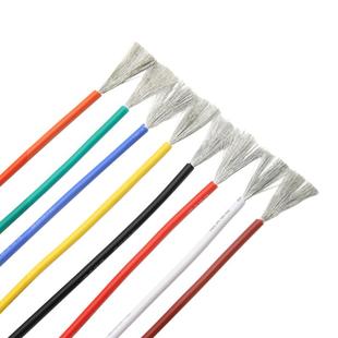 耐高温特软硅胶线美标航模新能源铜芯软线16 18 20 24 28 30AWG