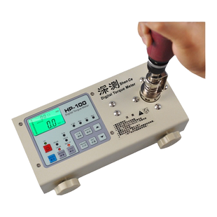 高精度HP100电批扭力测试仪瓶盖马达电机扳手扭矩校准仪器扭力计