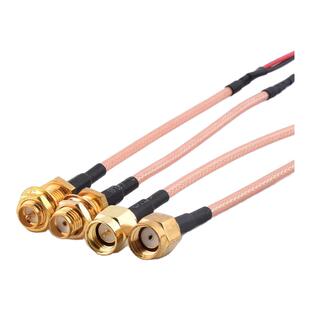 SMA公母头转杜邦线2.54母头转接线公头母头延长线一分二测试线