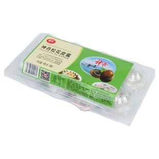 神丹松花皮蛋无铅工艺8枚盒装溏心变蛋真空包装熟食下酒湖北特产