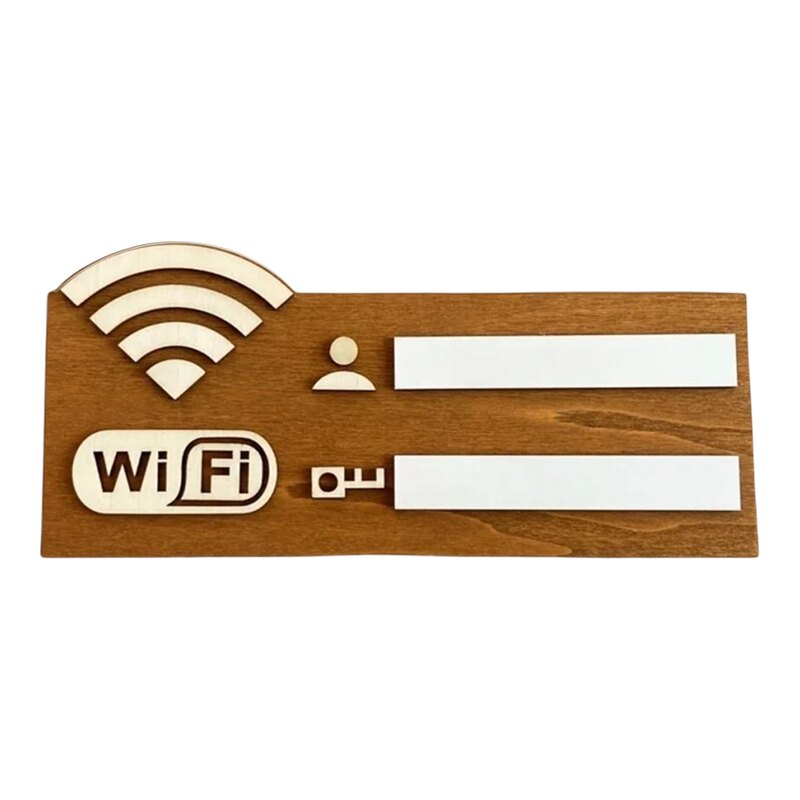 酒店挂墙WiFi提示牌可擦写