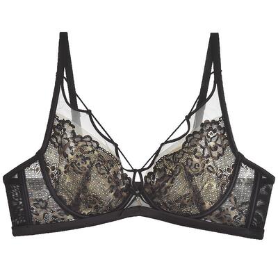 mybody性感火辣豹纹时尚聚拢文胸