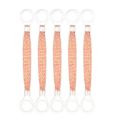 10平方纯铜镀锡法兰跨接线