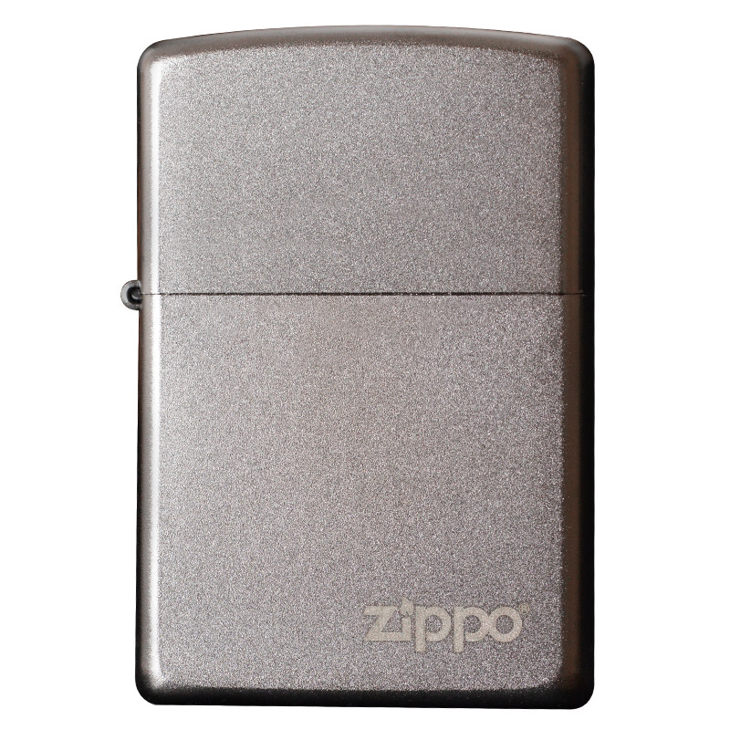 zippo打火机锻纱标志经典礼盒