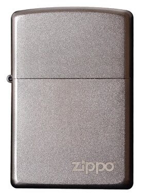 zippo打火机锻纱标志经典礼盒