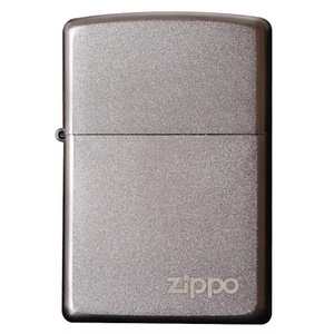 zippo打火机锻纱标志经典礼盒