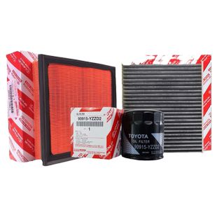 丰田纯牌卡罗拉皇冠锐志威驰RAV4三滤空气滤芯空调滤芯机油滤芯