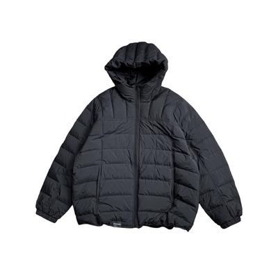 经典简约高级感排骨纹羽绒服