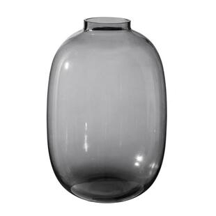 轻奢龟背竹玻璃花瓶摆件水培吊钟雪柳马醉木水养插花客厅落地装饰