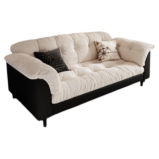 布艺沙发客厅2025新款小户型卧室小型双人出租房三人位懒人小沙发