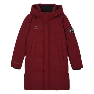 雅鹿中长款羽绒服男女同款2025新款冬户外白鸭绒加厚保暖情侣外套