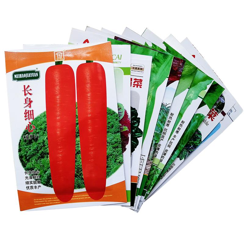 秋冬蔬菜种子大全生菜香菜小葱莴笋小白菜儿菜棒榨菜芥菜萝卜孑籽