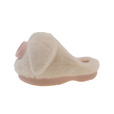 徕米亚防滑保暖毛绒绒小猪棉拖鞋