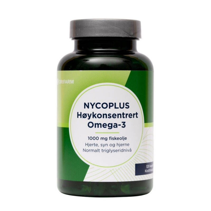 2028年01月 挪威奈科明高浓缩鱼油Nycoplus Omega3深海鱼1000mg
