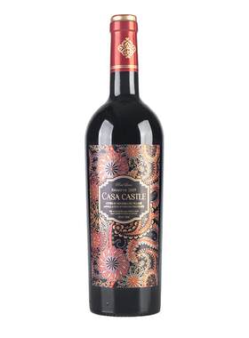 【自营】法国鲁西荣村庄级AOP红酒凯萨古堡红之恋干红葡萄酒750ml