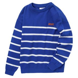 正品白雪巴拉男童毛衣外套2025新款儿童秋装中大童薄款纯棉针织衫